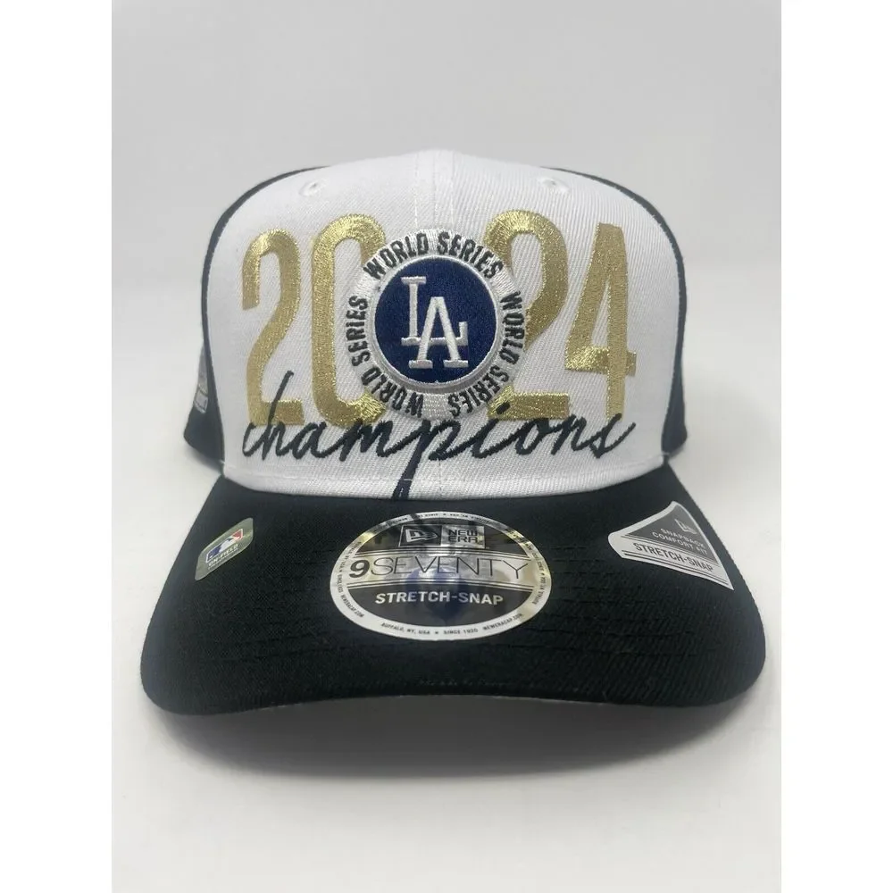 Los Angeles Dodgers New Era 2024 World Series Champions 9SEVENTY LOCKER ROOM Hat